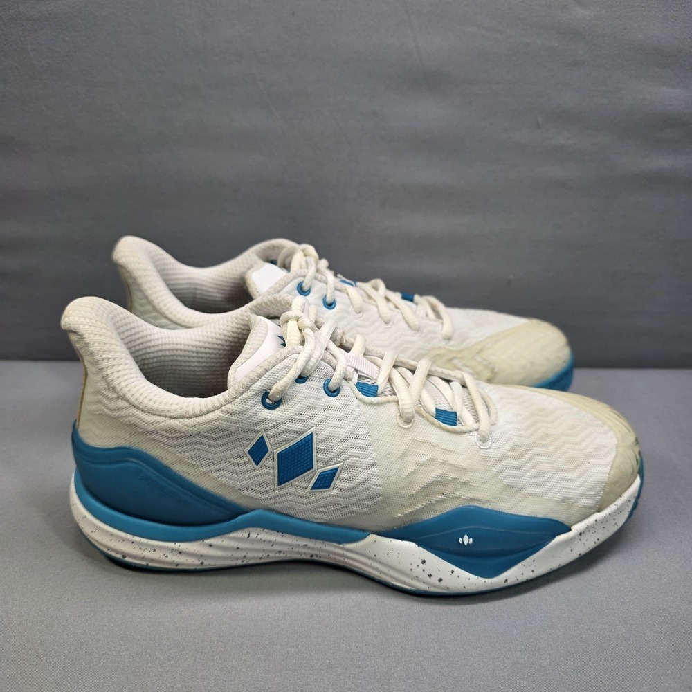 Diadem Court Burst Tennis Pickleball Shoes White Blue Womens 8.5 - Picture 9 of 16